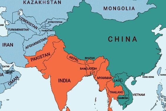На границе Китая и Индии произошло столкновение