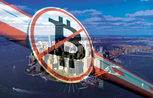 Власти штата Нью-Йорк запретят майнинг BTC