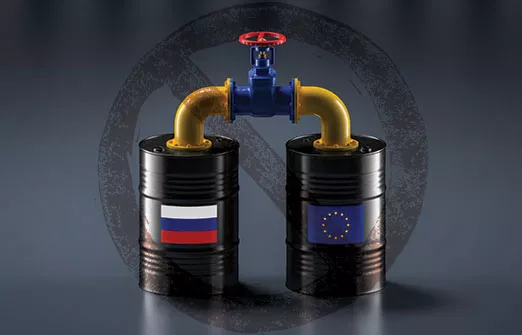 Citigroup: прекращение поставок газа из РФ приведет к падению европейских акций на 10%