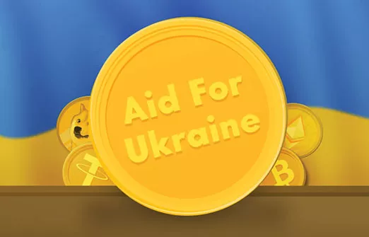 Aid For Ukraine сумел привлечь 54 млн USD в крипте