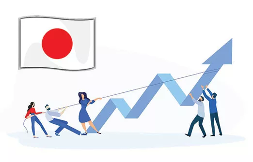 Экономика Японии демонстрирует рост