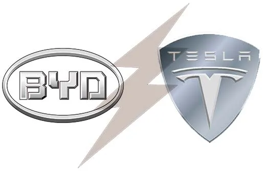 BYD будет конкурировать с Tesla