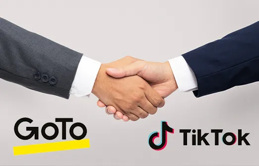GoTo заключила сделку с Tiktok чтобы остановить падение на рынке онлайн-торговли