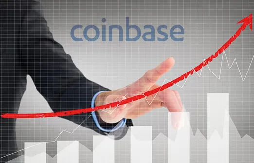 Акции Coinbase значительно выросли в цене