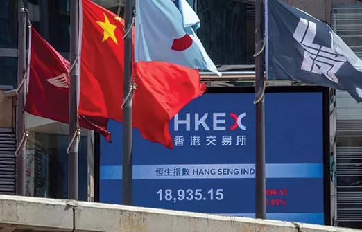 Топовый индекс Гонконга Hang Seng с конца января вырос на 20%