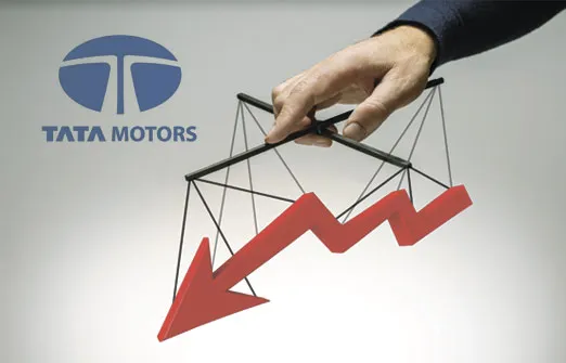 Акции Tata Motors за день упали в цене на 9,5%