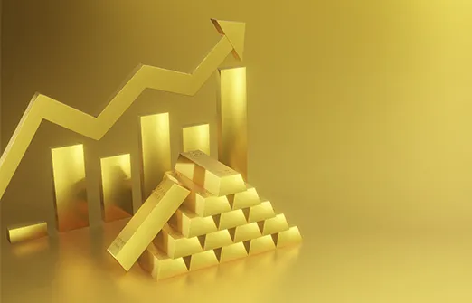 Золото бьет рекорды: цена XAU/USD превысила $4 400 на фоне ставок ФРС