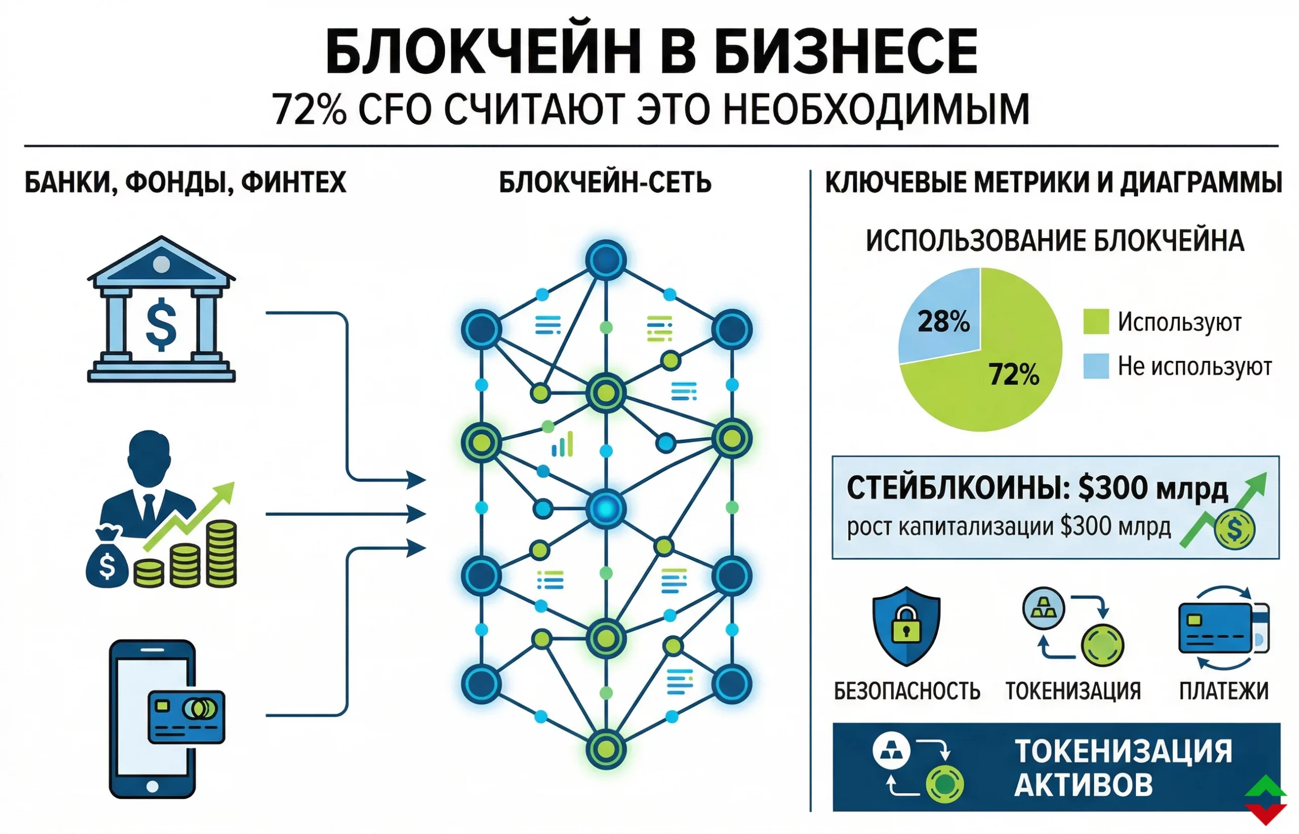 Блокчейн становится условием выживания бизнеса
