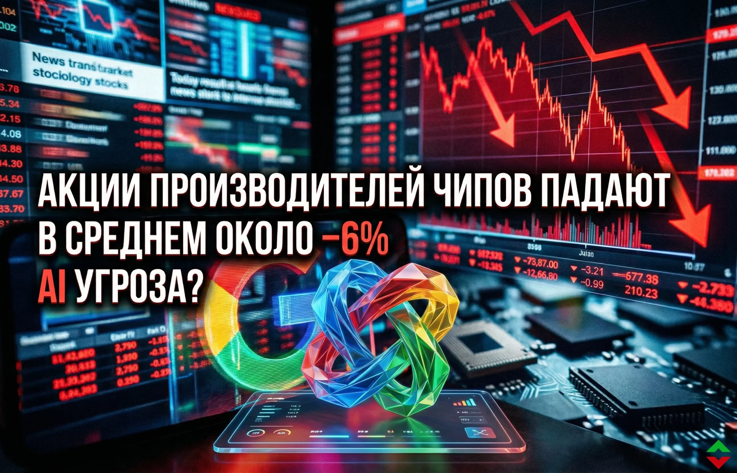 Google обрушил акции чипов: как TurboQuant влияет рынок