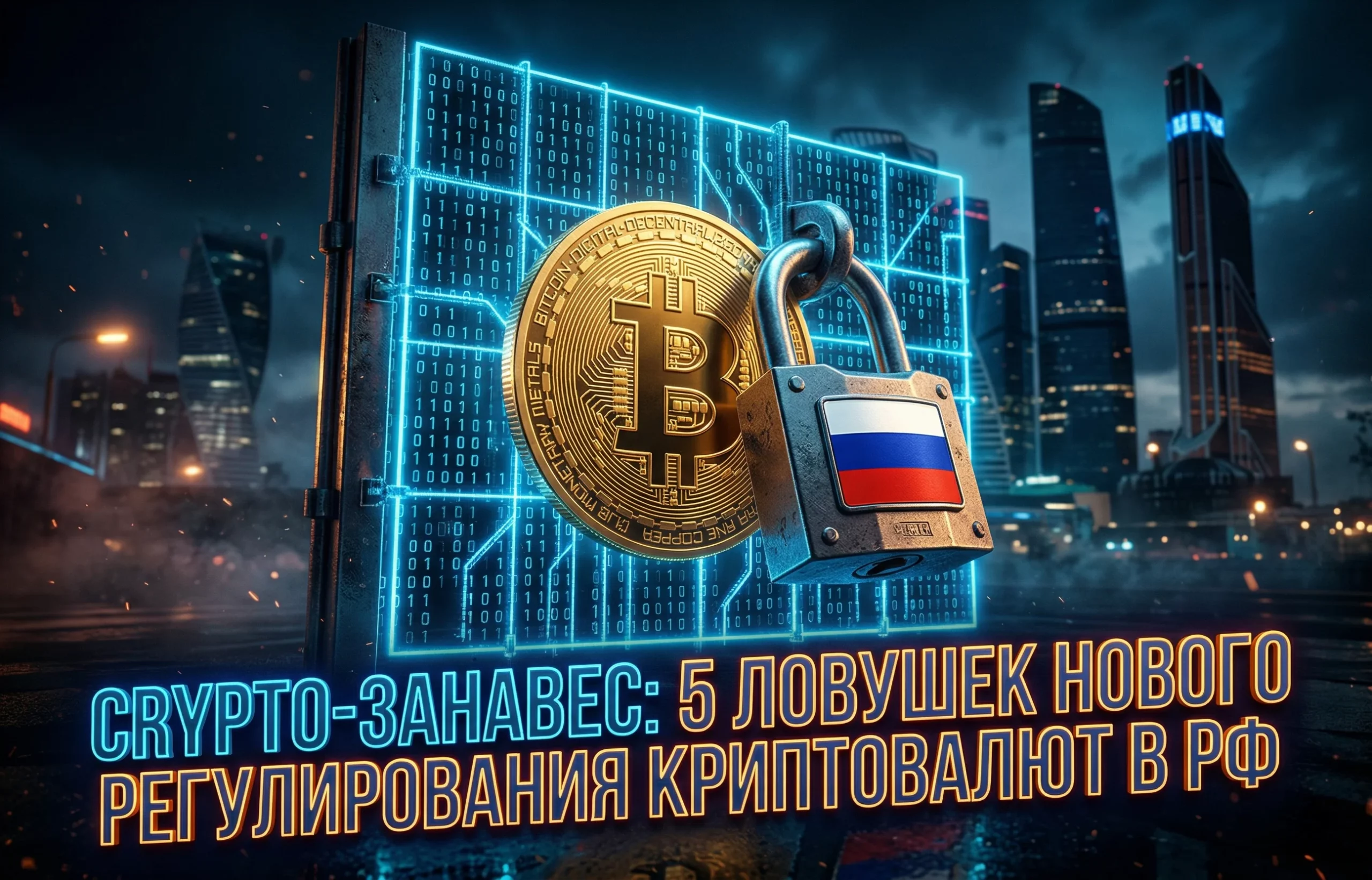 Крипто-занавес: новое регулирование криптовалют в России