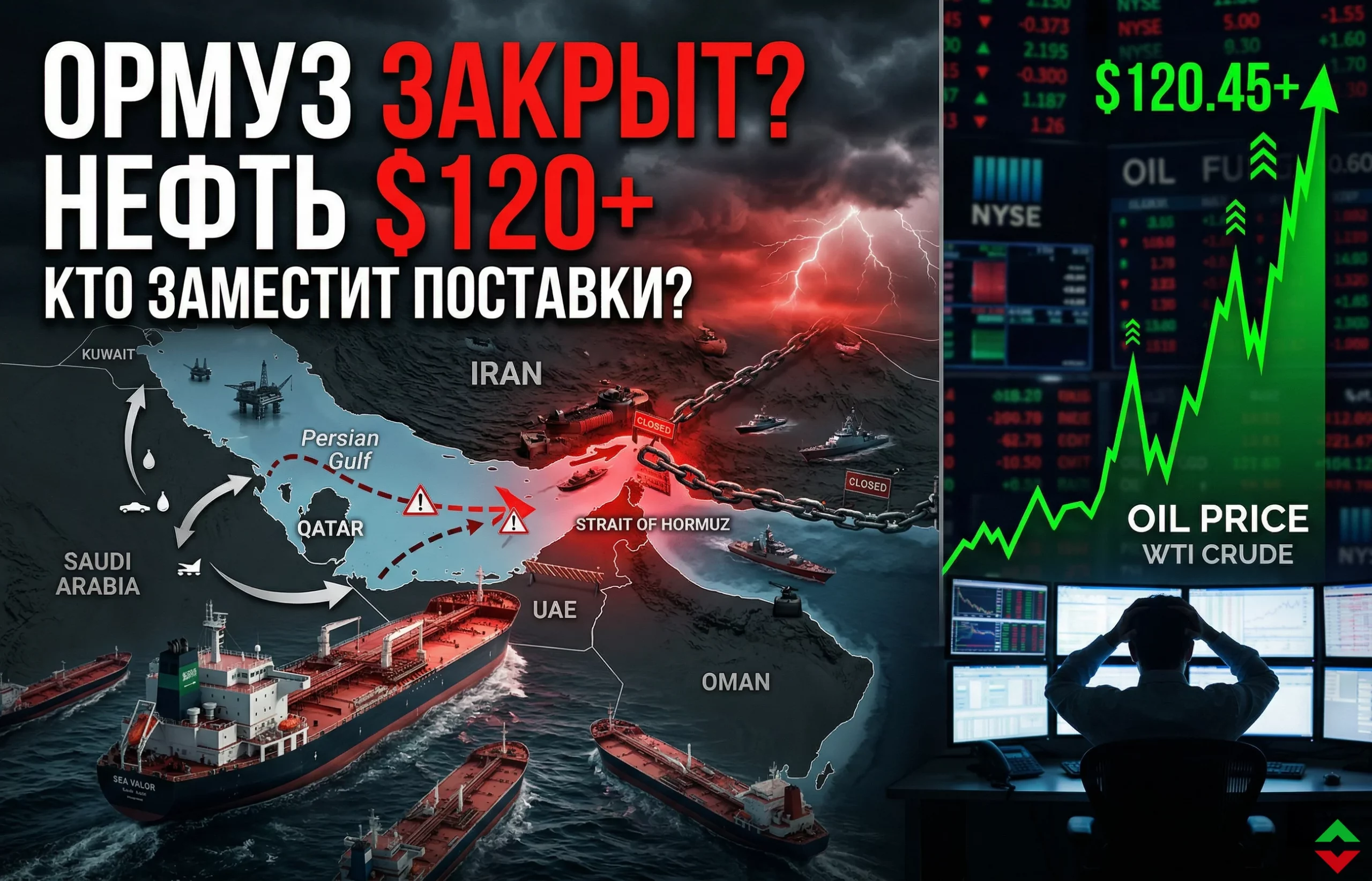Кто сможет заместить нефть при длительной блокировке Ормуза