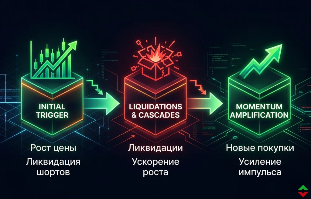Cardano прогноз: готовится ли цена ADA к развороту? 1 Механика short squeeze