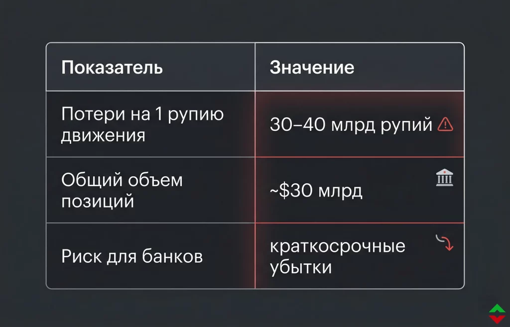 Рупия укрепилась до 93,48: меры ЦБ Индии встряхнули рынок 1 Оценка потенциальных потерь индии