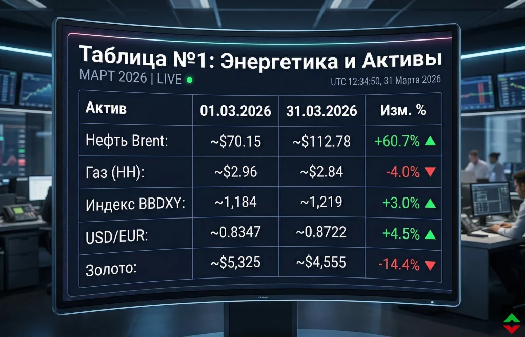 Триумф гринбека: доллар бьет рекорды на фоне войны за нефть 1 Сравнительные показатели стоимости энергетических активов