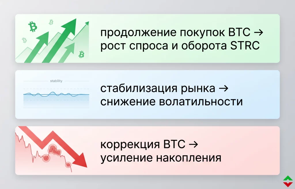 MicroStrategy бьет рекорд: $1,1 млрд оборота STRC 2 Акции microstrategy биткоин