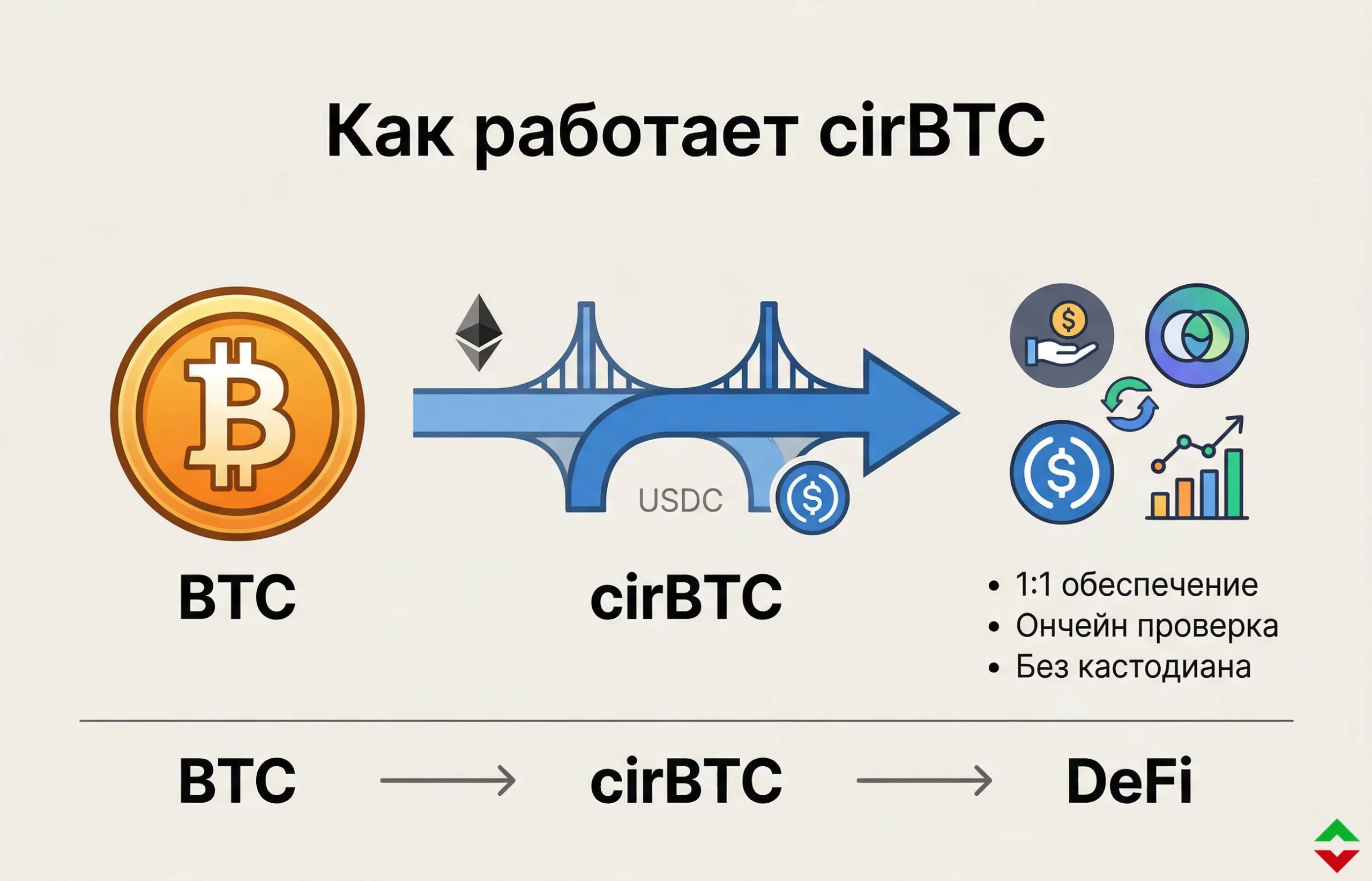 Circle запускает cirBTC: новый этап для Bitcoin