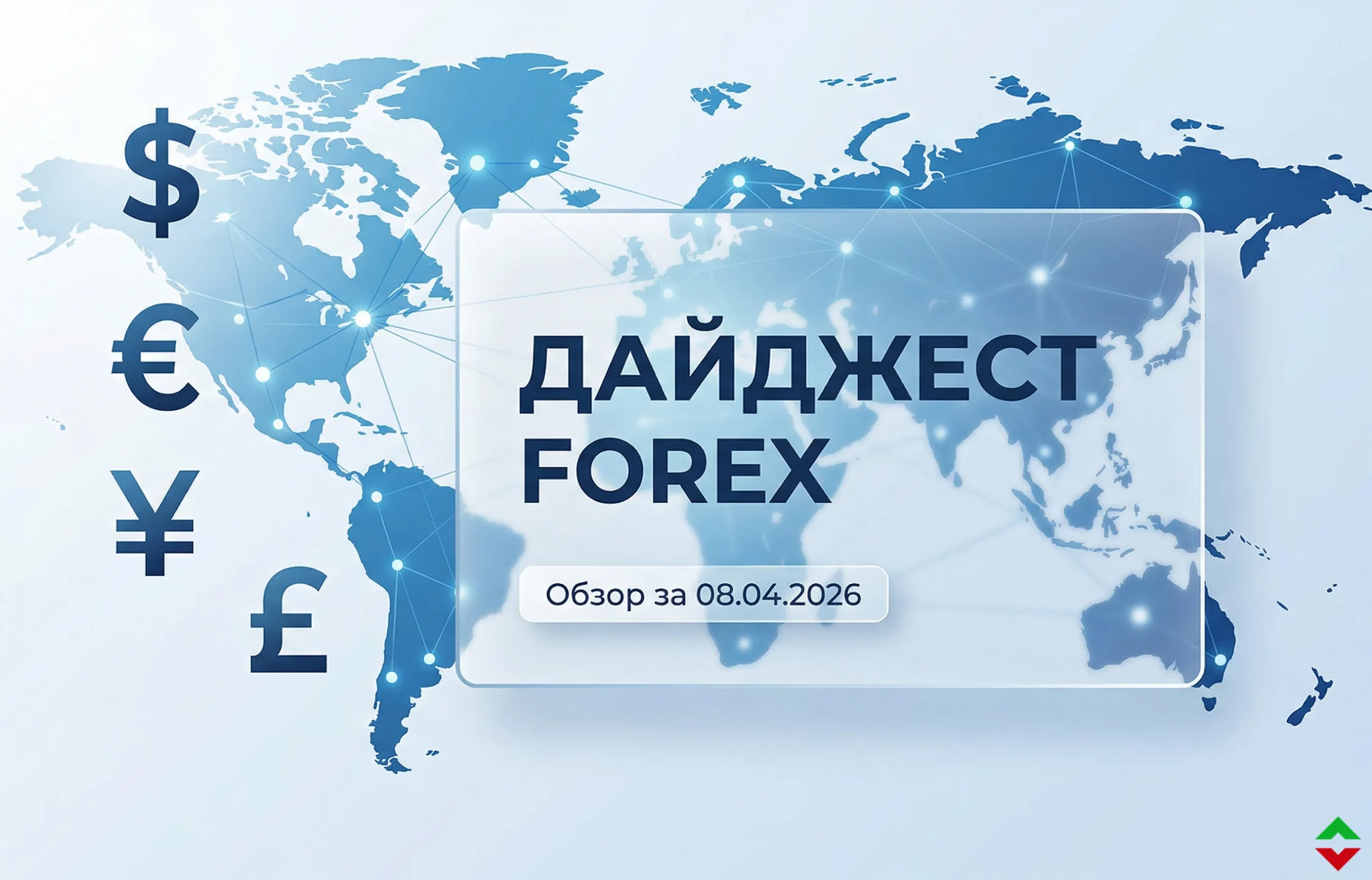 Дайджест валютного рынка Forex за 08.04.2026: курсы и прогноз