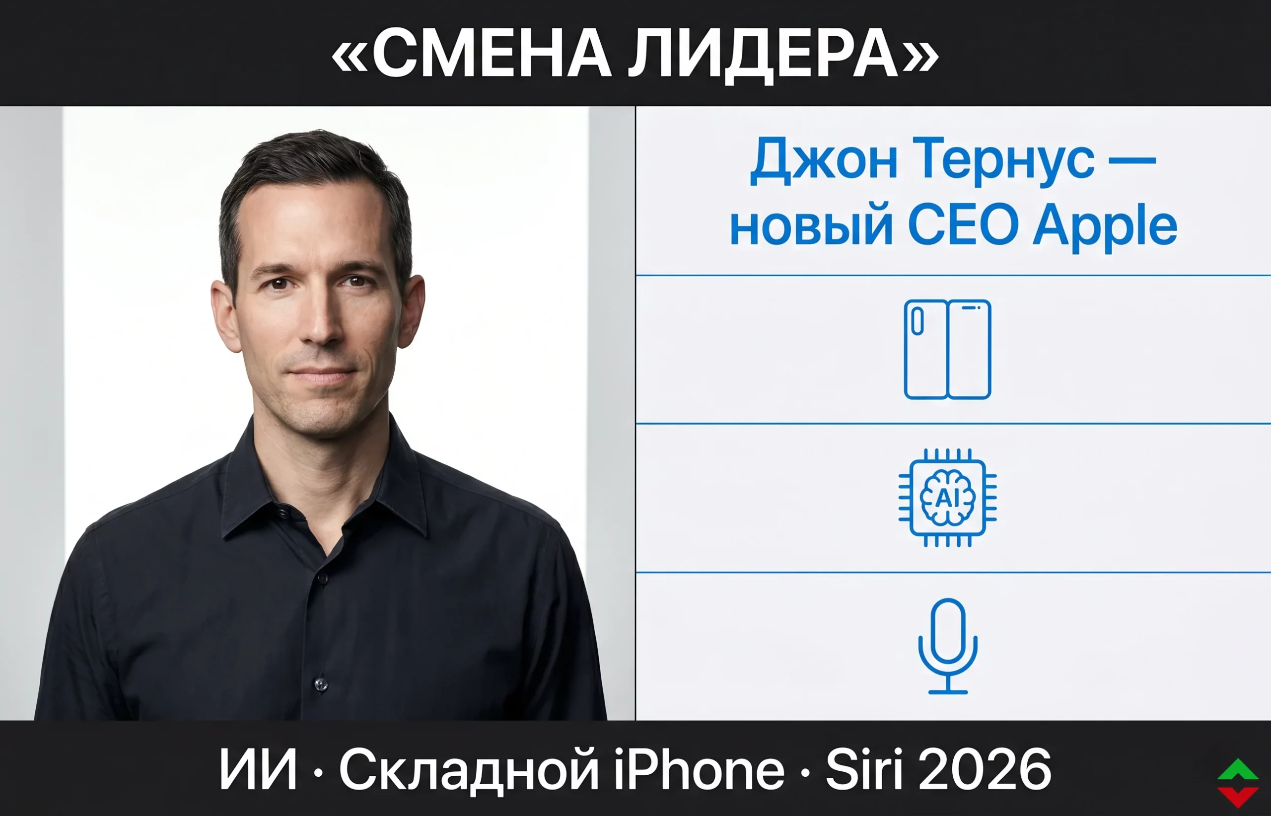 Джон Тернус — новый CEO Apple: чего ожидать?