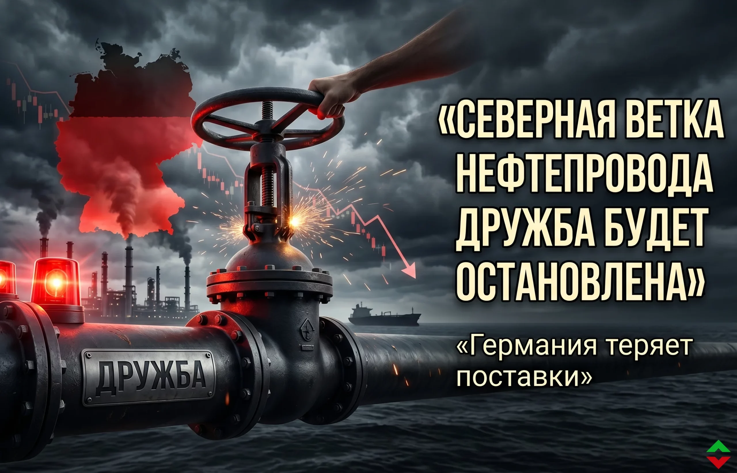 Германия теряет нефть из Казахстана: нефтепровод Дружба под ударом