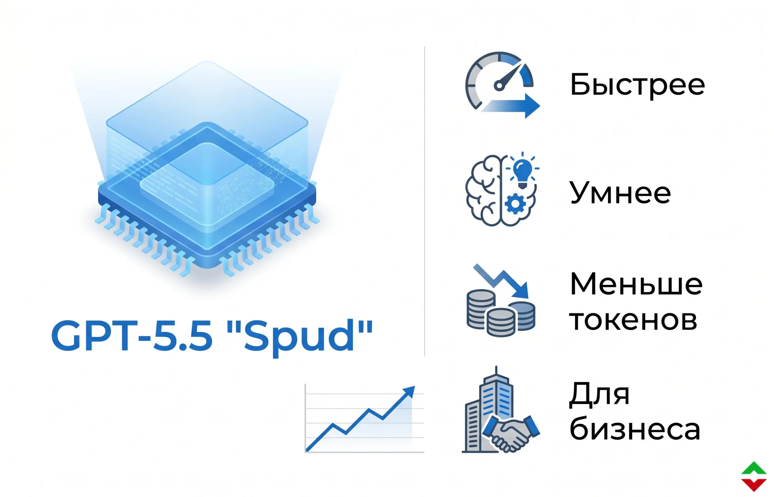 GPT-5.5 (Spud) от OpenAI: почему новый ИИ встряхнул рынок
