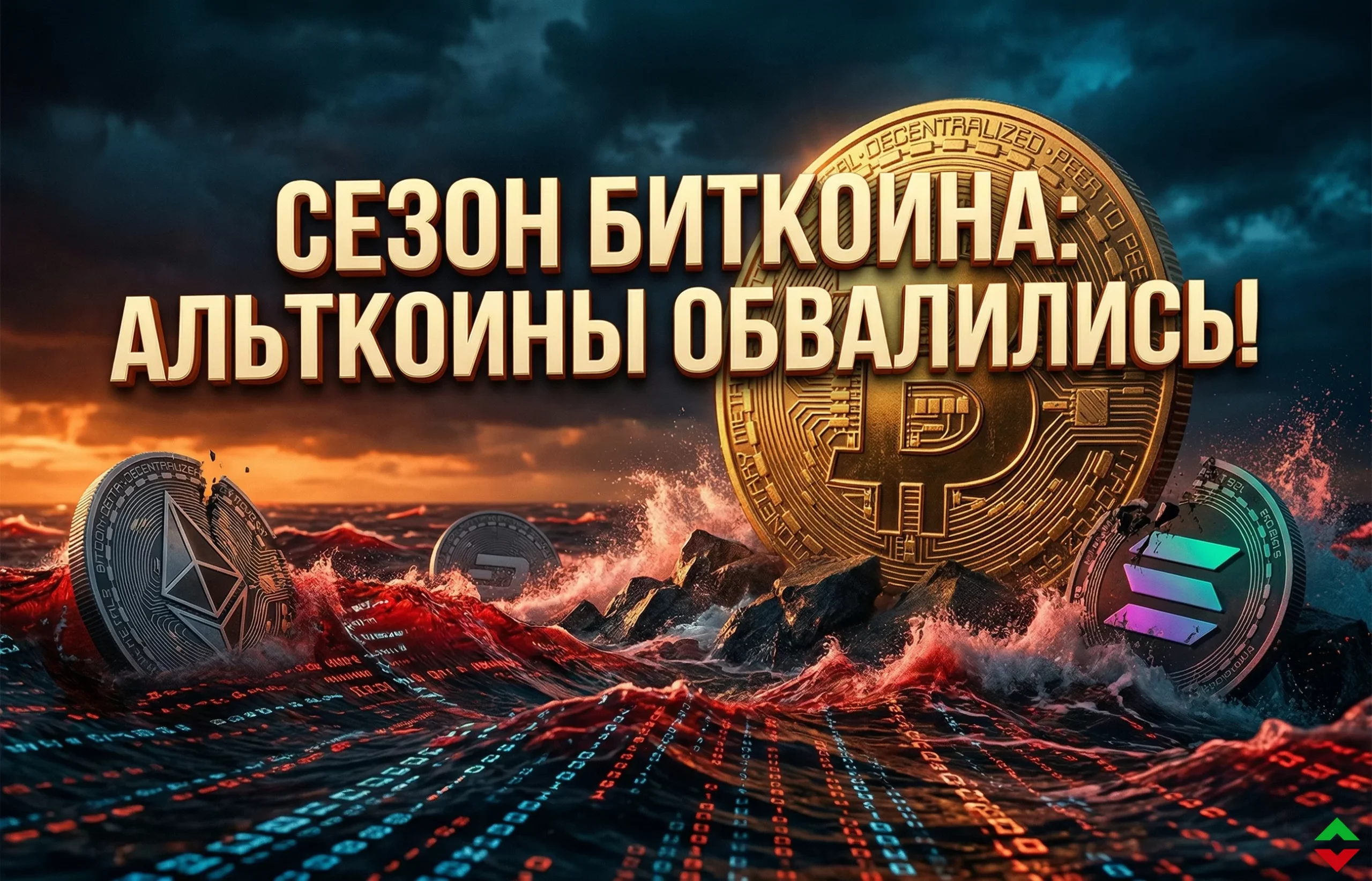 Индекс альтсезона падает: ждать ли роста криптовалют?