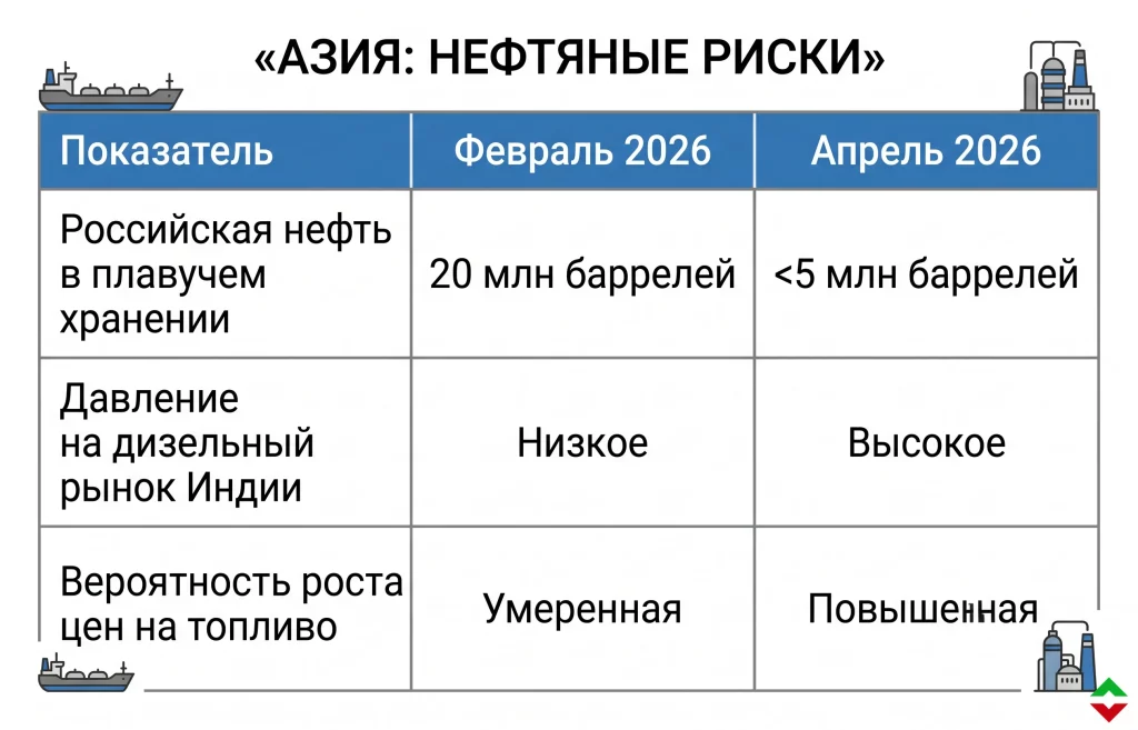 Нефтяной кризис в Азии: Китай и Индия теряют запасы 1 Индия оказалась наиболее уязвимой