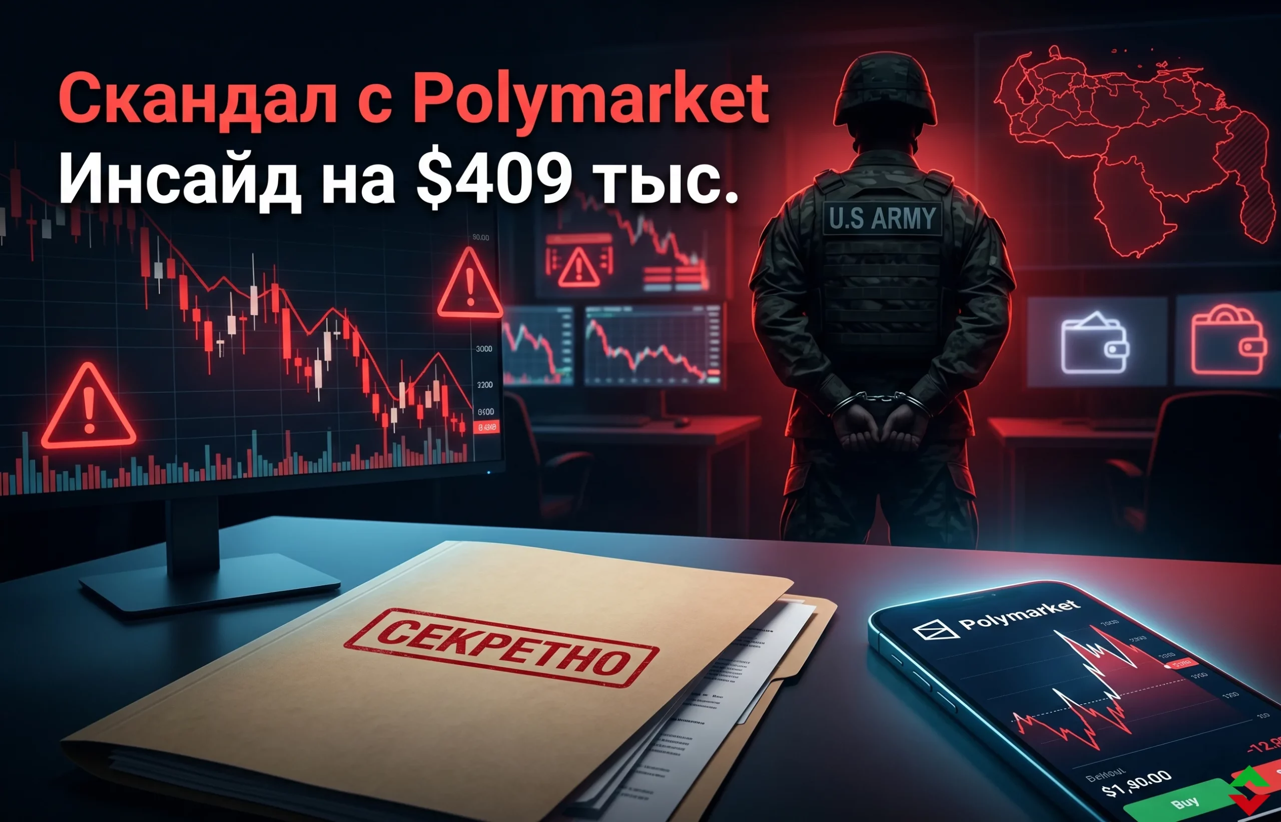 Инсайдерская торговля на Polymarket: конец эпохи анонимности?