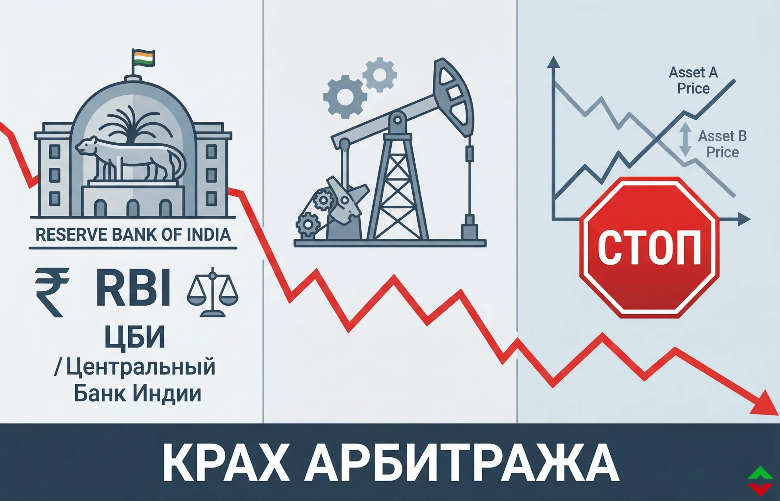 Курс индийской рупии: обвал на фоне мер RBI на $30 млрд
