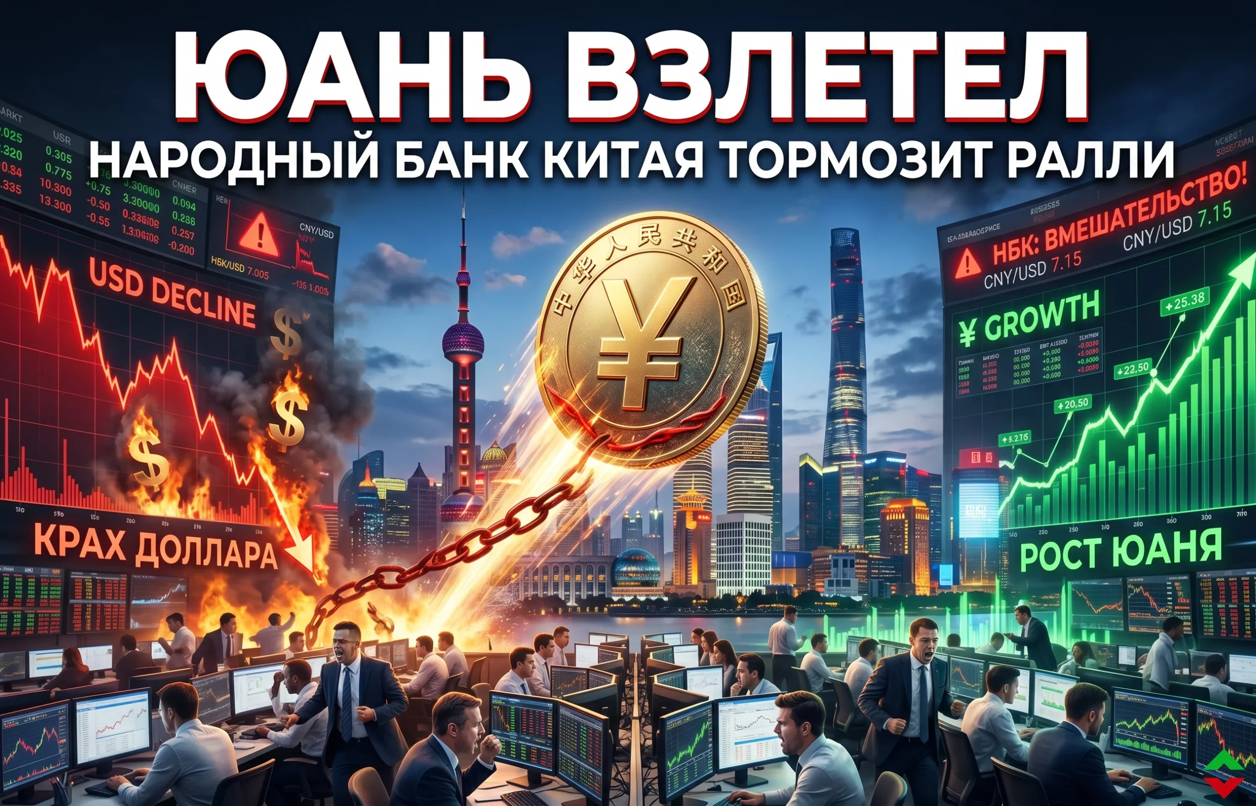 Китайский юань: почему Пекин сдерживает взрывной рост валюты?