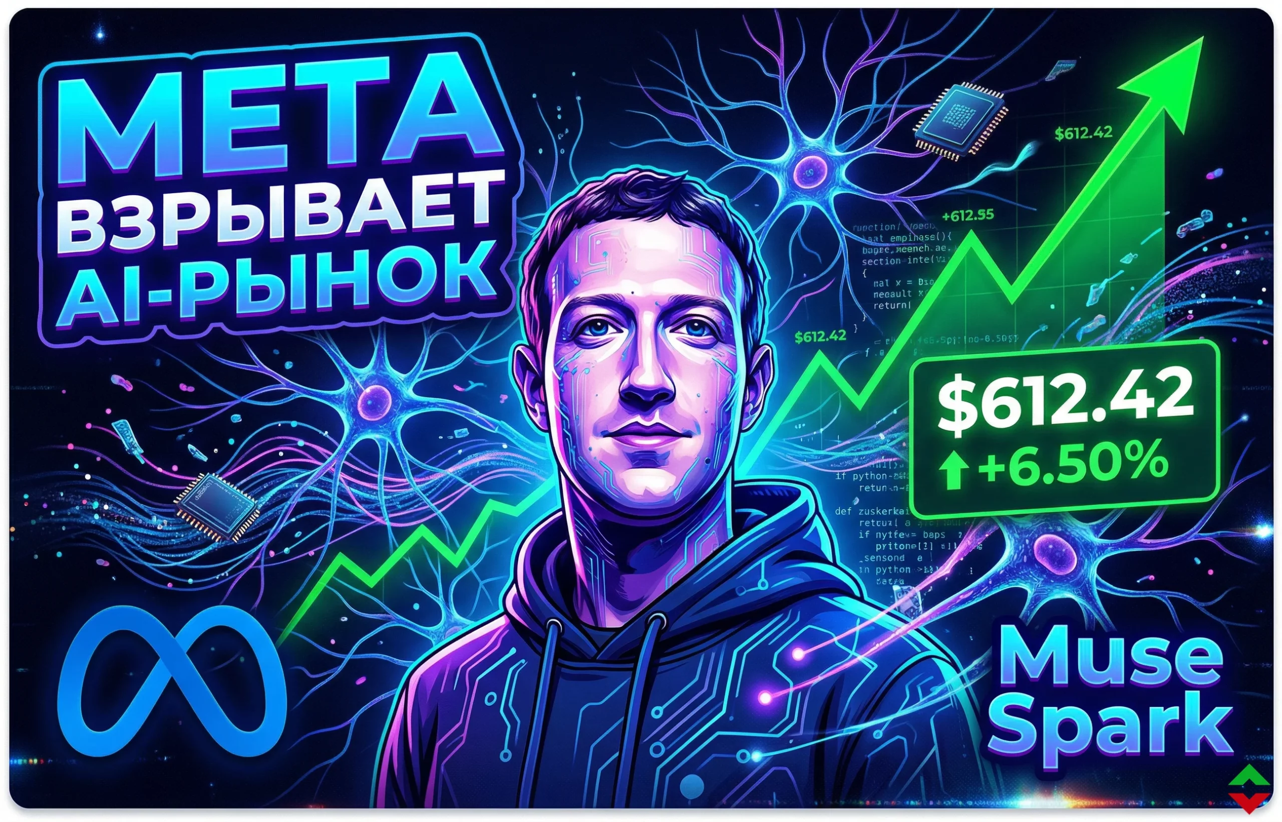 Meta Platforms представила Muse Spark: новая эра ИИ и рост акций