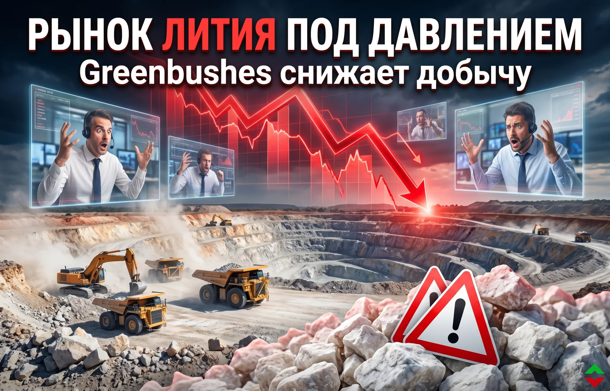 Обвал акций IGO Ltd: как добыча лития на руднике Greenbushes изменит рынок?