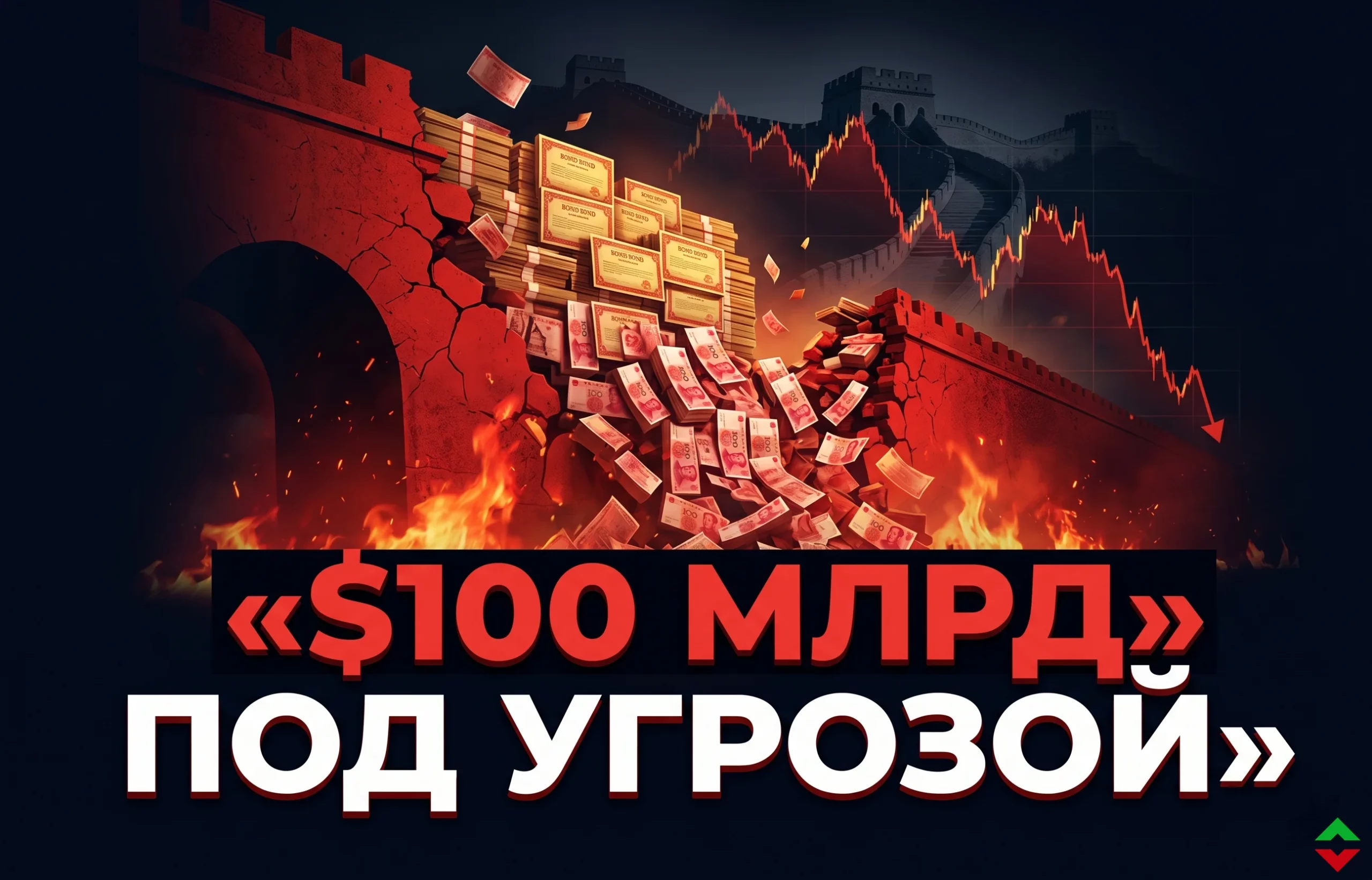 Офшорные облигации Китая: $100 млрд под угрозой дефолта