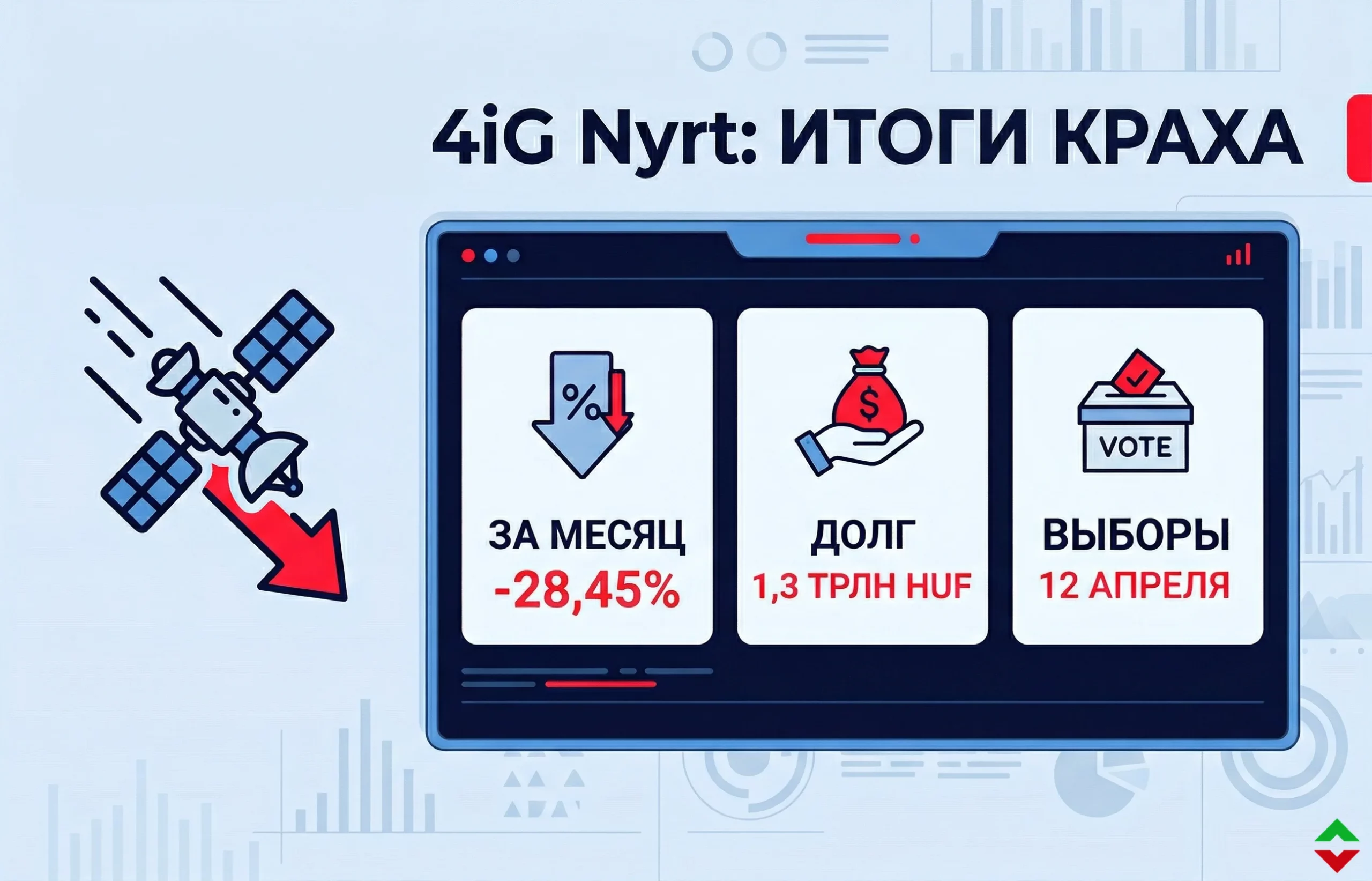 Обвал котировок 4iG: почему рушится империя Виктора Орбана?