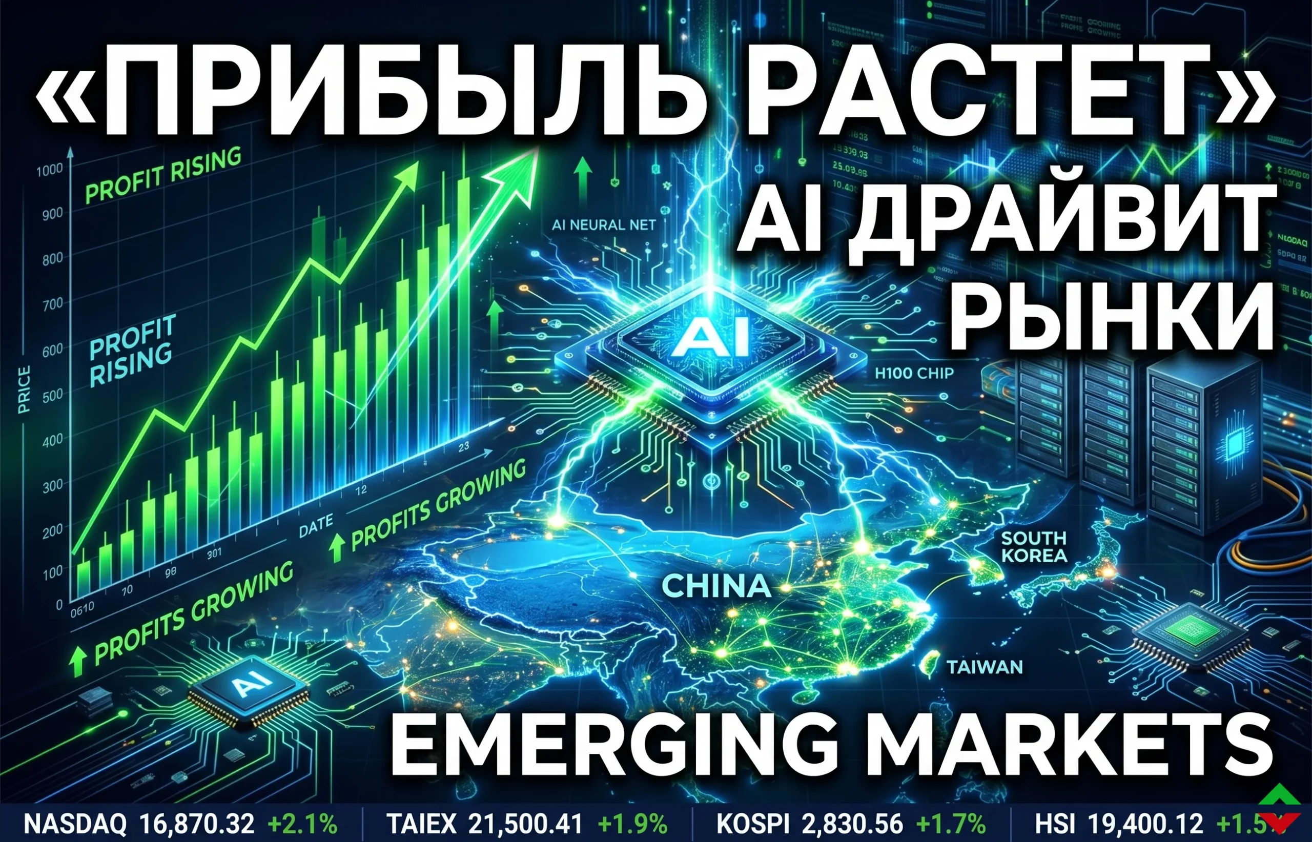 Прибыль emerging markets бьет рекорды на фоне AI-бума