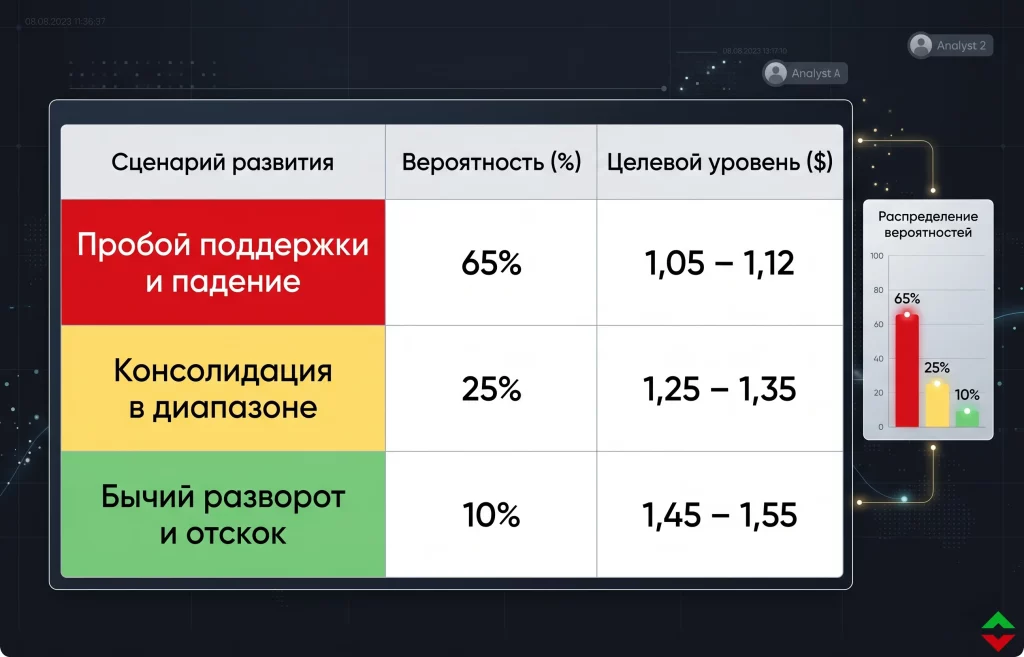 Прогноз цены Polkadot: удержит ли DOT уровень в $1,25? 5 Прогноз вероятности сценариев на горизонте 30 дней