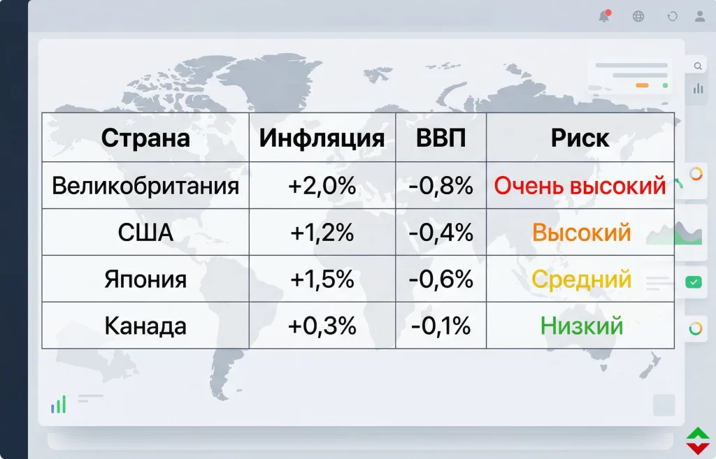 Доходность облигаций: обвал или рост на фоне войны? 2 Прогнозные изменения макроэкономических показателей по версии оэср