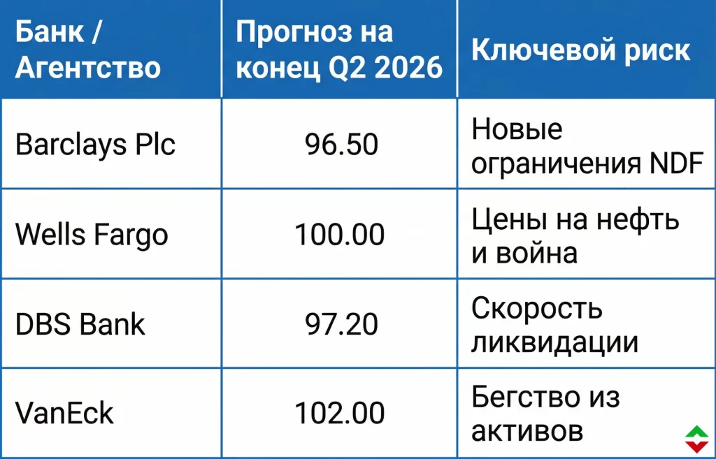 Курс индийской рупии: обвал на фоне мер RBI на $30 млрд 2 Прогнозы ведущих финансовых институтов по паре usd inr