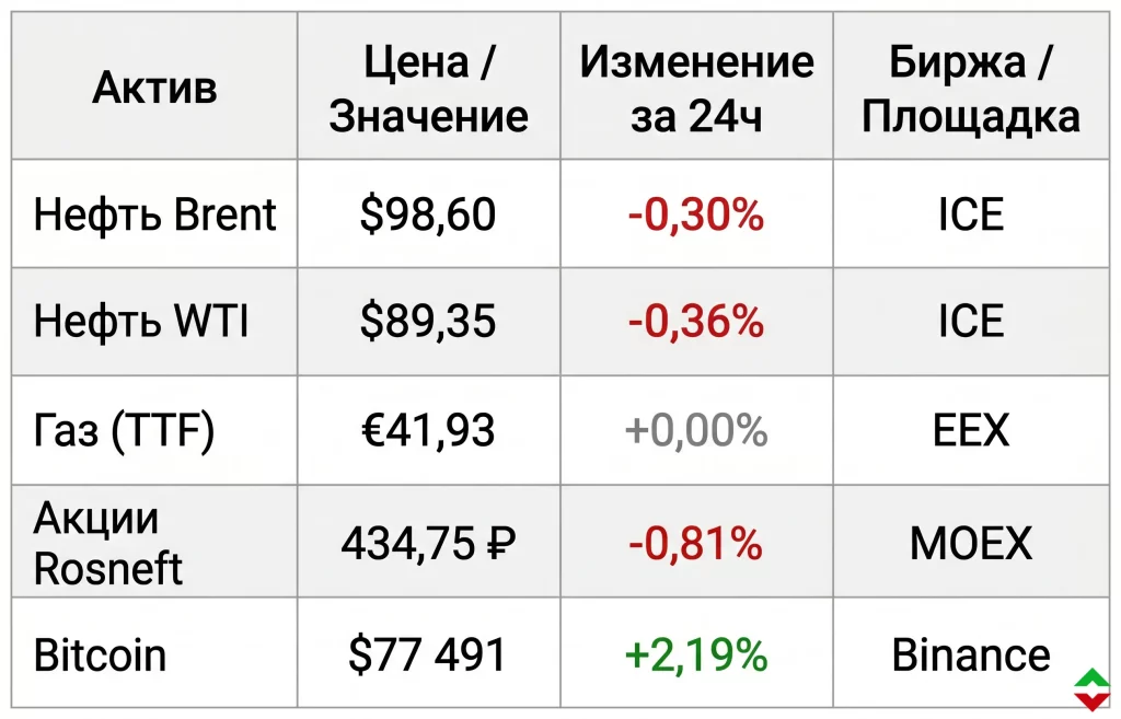 Германия теряет нефть из Казахстана: нефтепровод Дружба под ударом 2 Реакция рынков и актуальные котировки