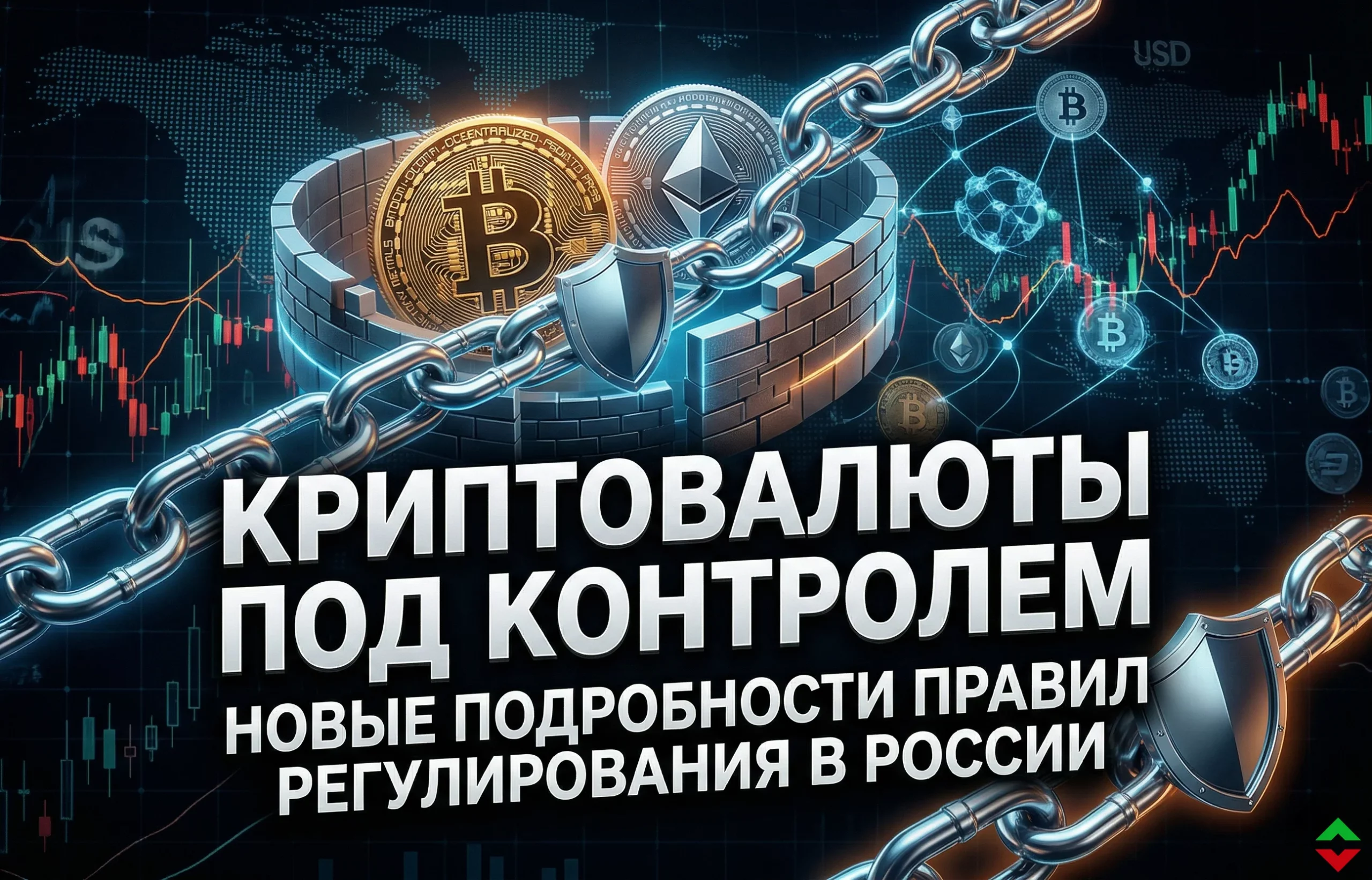 Россия меняет правила крипторынка: новые полномочия ЦБ и USD-стейблкоины