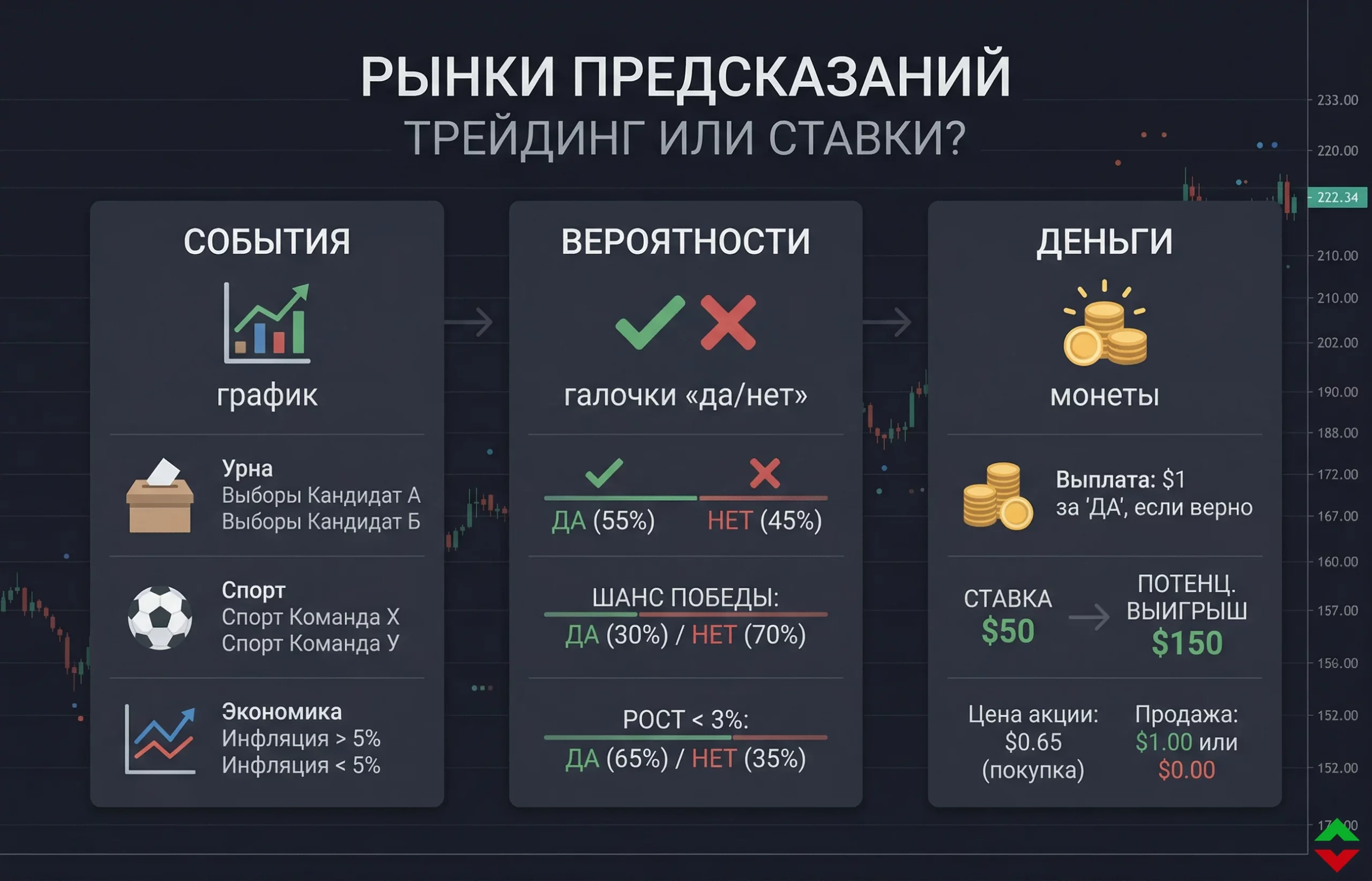 Рынки предсказаний взрывают финансы: ставки на всё