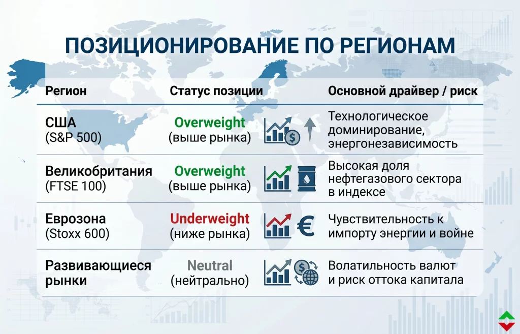 Прощай, ралли: почему европейские акции перестали расти? 2 Сравнение инвестиционной привлекательности регионов (оценка citibofa)