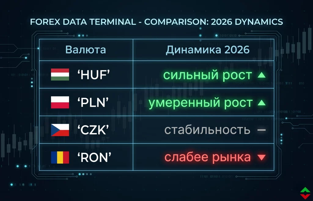 Сравнение валют цве