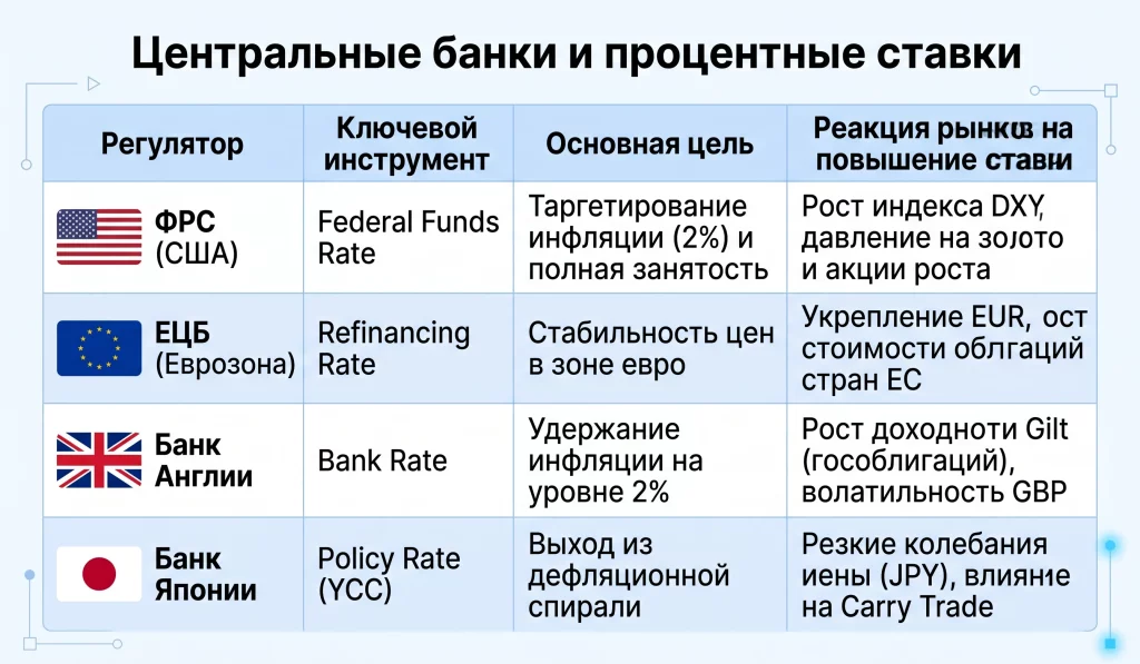 Самые успешные трейдеры мира и их секреты торговли 2 Сравнительная характеристика влияния политики центральных банков