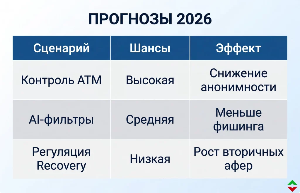 Рекордные убытки от криптовалютного мошенничества: $11.4 млрд за год 3 Сценарии развития рынка кибербезопасности на ближайший год