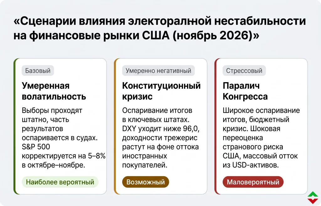 Вмешательство в выборы США: Трамп меняет правила игры 4 Сценарии влияния на рынки