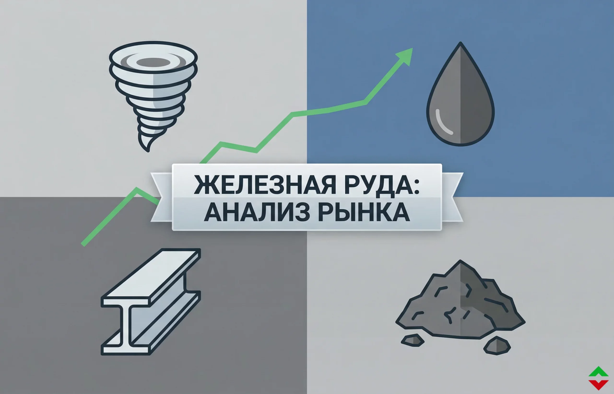 Цены на железную руду: взлет до максимумов с 2024 года