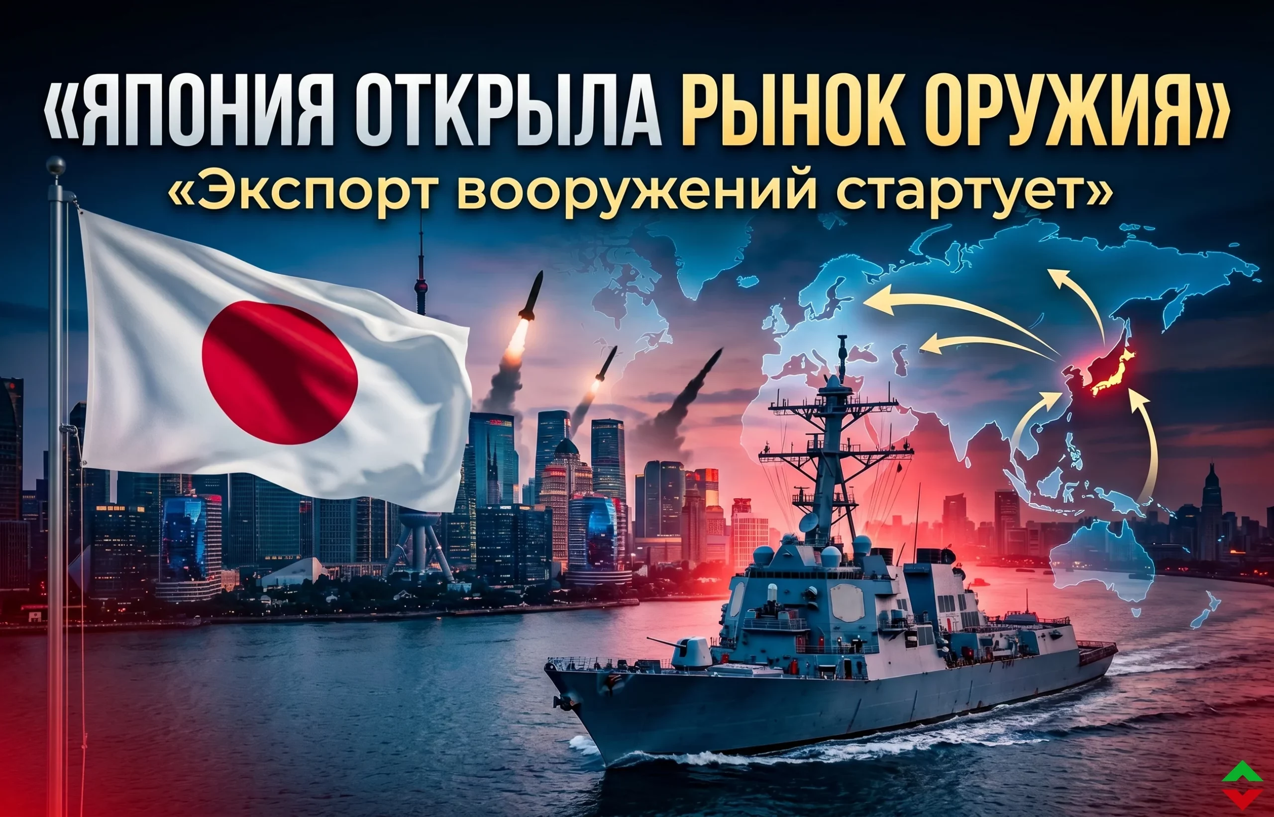 Япония открывает рынок оружия: реформа века
