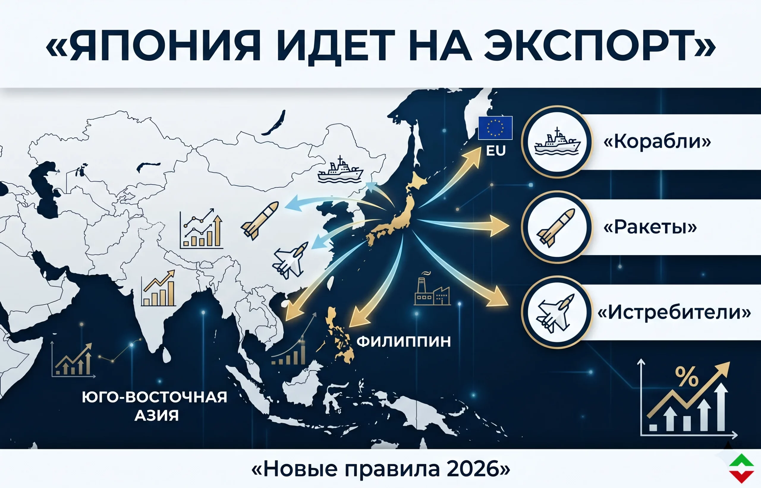 Япония открывает рынок оружия: реформа века