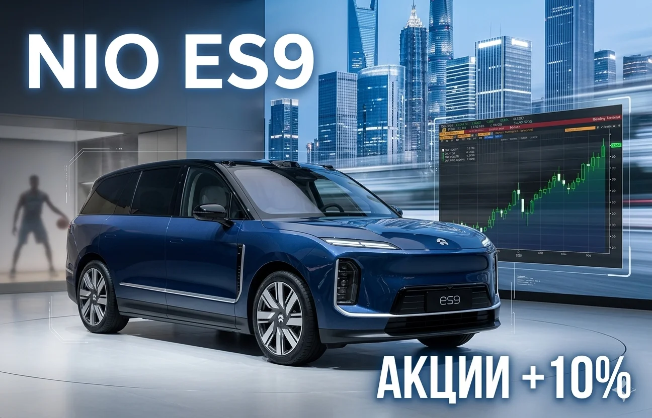 Акции Nio резко выросли после презентации гигантского SUV ES9
