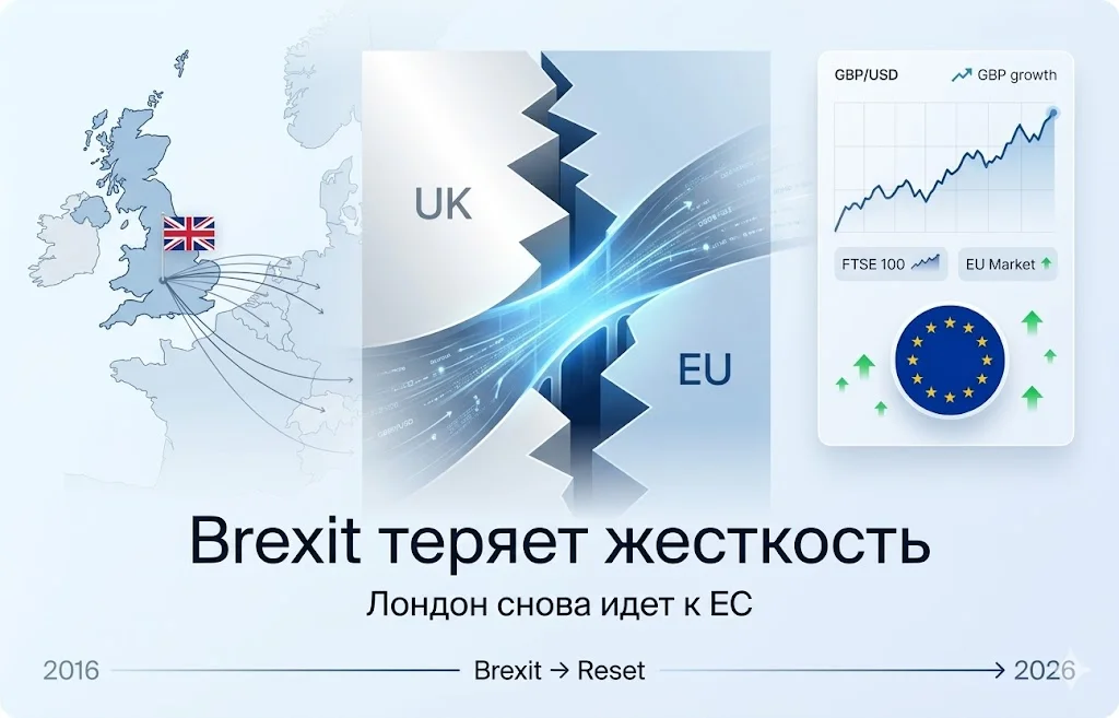 Британия сближается с ЕС: рынок ждет разворот Brexit